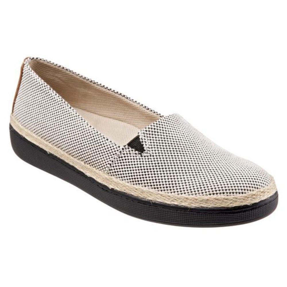 Trotters- Accent- Espadrille Loafers SZ 9N-  Black and White